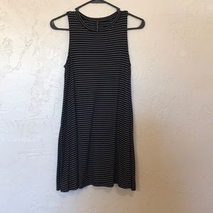 Brown and black Tank dress